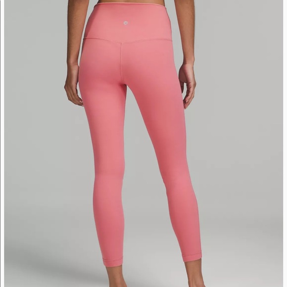 Brand NEW Lululemon high rise align pant 28” Pink Blossom NWT- Final price! - Picture 3 of 8